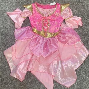 Fairy Pink Halloween Costume Dress Size 3 - 4